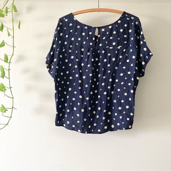 Madewell Rhyme Top in Daisy Dots - Picture 5 of 7